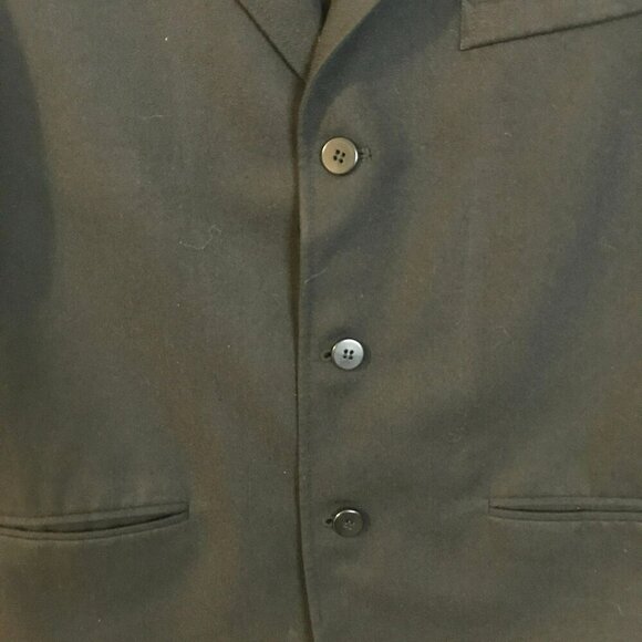 Unknown Brand Youth 3-Button Blazer Fully Lined Sz 20 Regular in Black - Picture 4 of 15